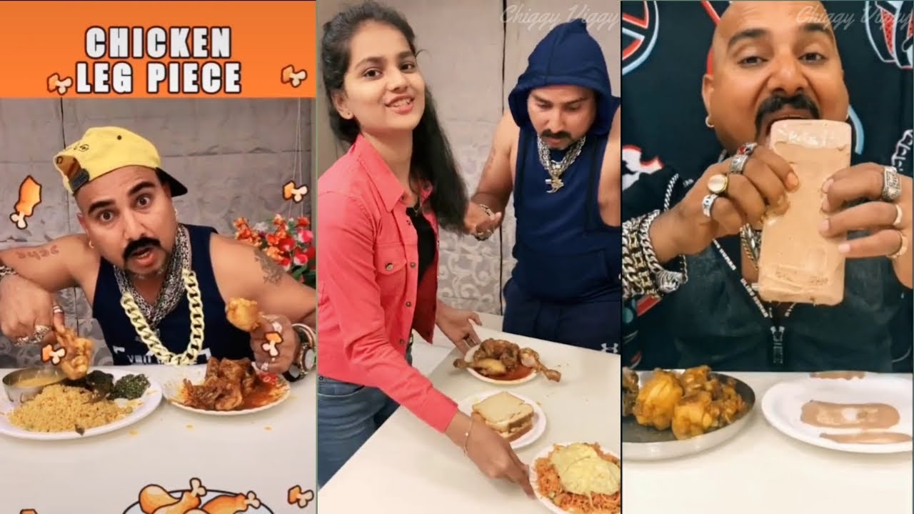 Chicken Leg Piece Viral Uncle Tik Tok Video || Ulhas Kamathe  || Chicken Lover || Part-2