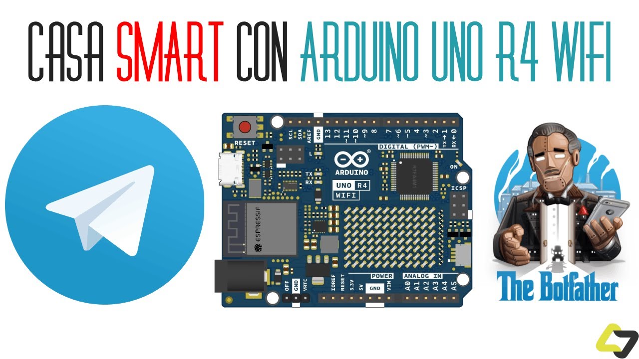 Rendi SMART la tua CASA con Arduino Uno R4 WiFi e Telegram