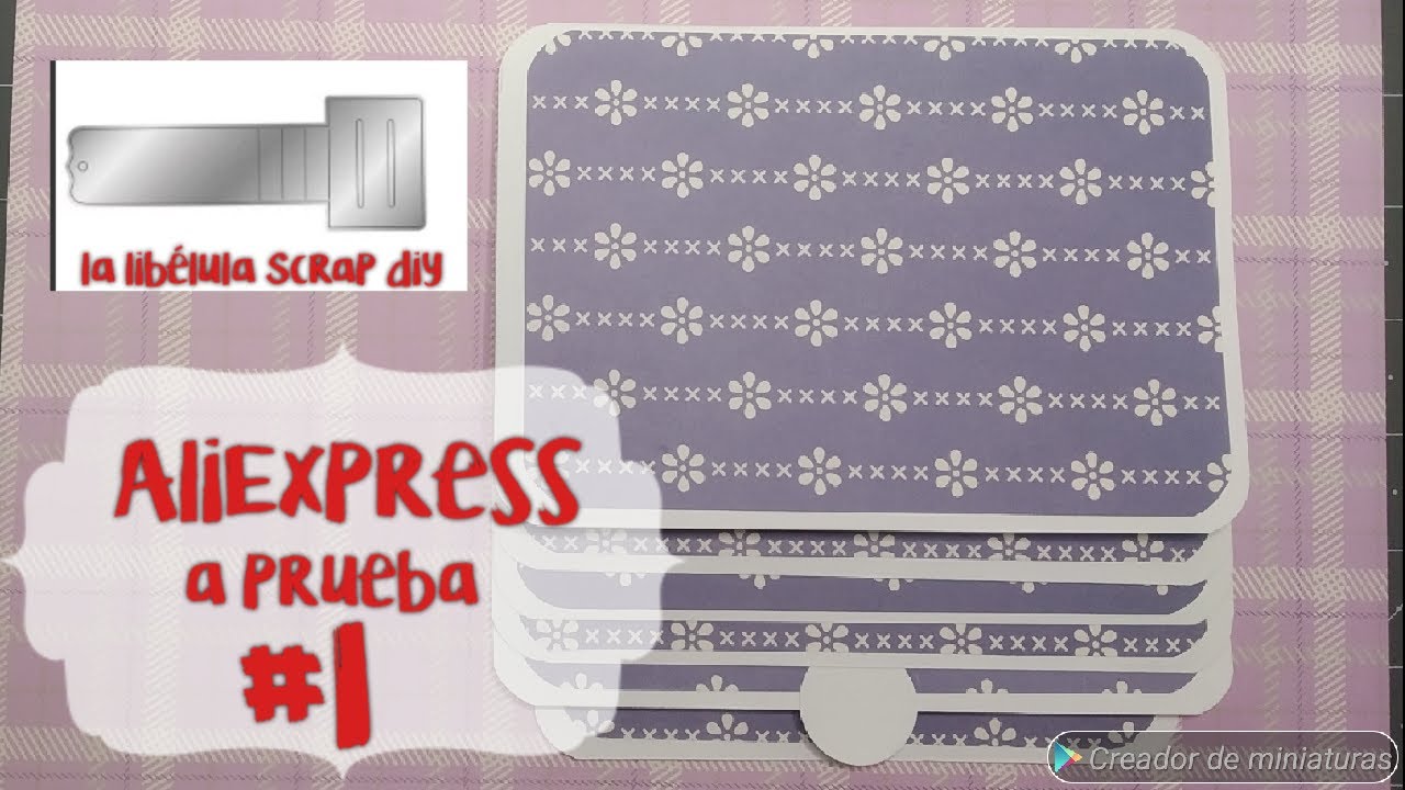🔴 ALIEXPRESS A PRUEBA # 1🔴  - CÓMO hacer una CASCADA INVERSA sin troqueles PASO A PASO