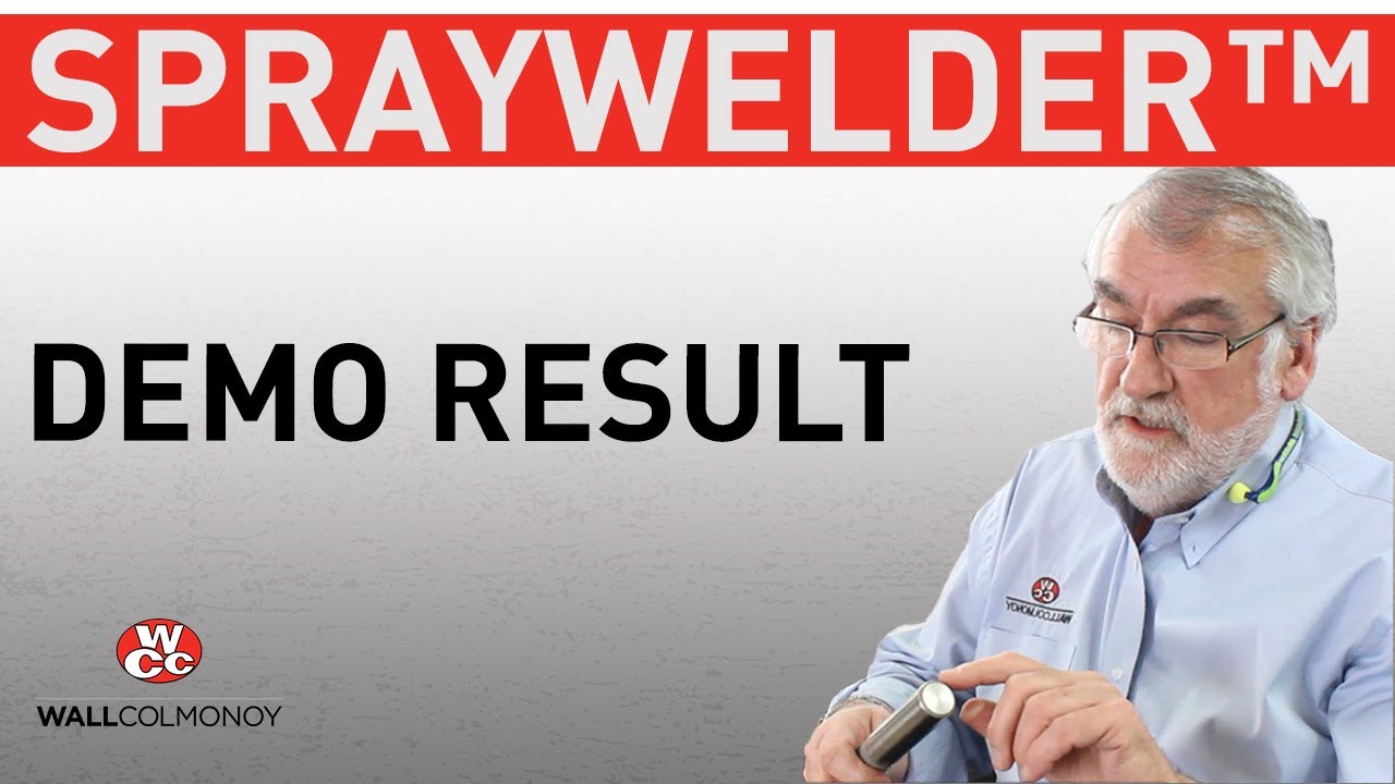 Spraywelder™ System – Demo Result