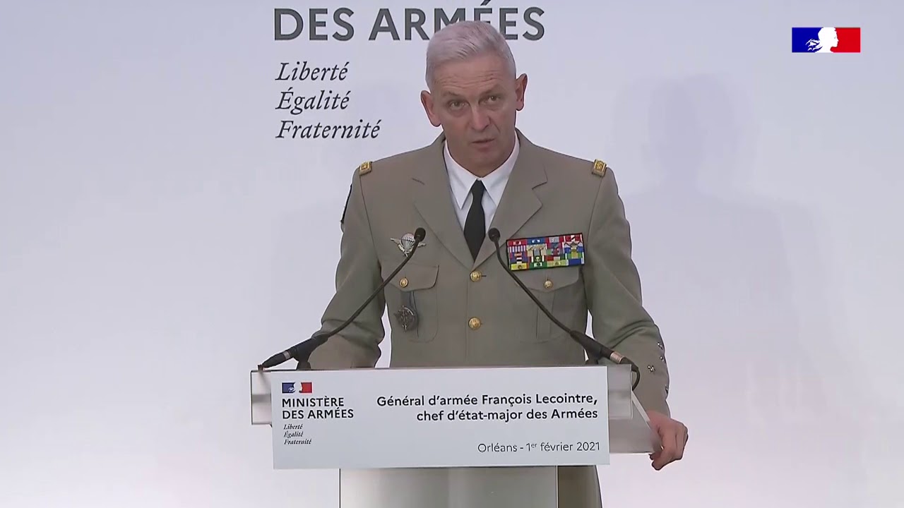 COMEX contre-terrorisme : intervention du chef d'état-major des Armées, le général d'armée Lecointre