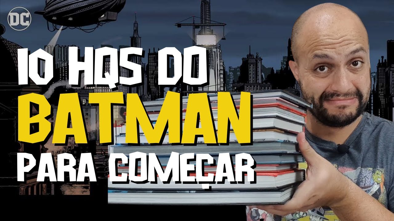 TOP 10 HQS do BATMAN PARA ler em 2024