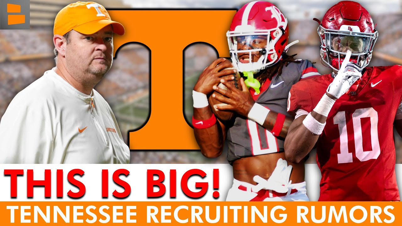 🚨MAJOR Tennessee Football Recruiting Rumors On David Gabriel-Georges + Kenneth Simon
