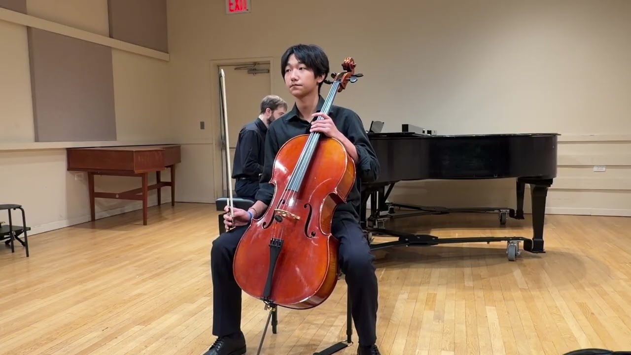 Ryan Tseng (13 yrs)  performs Haydn Cello concerto in C Major 