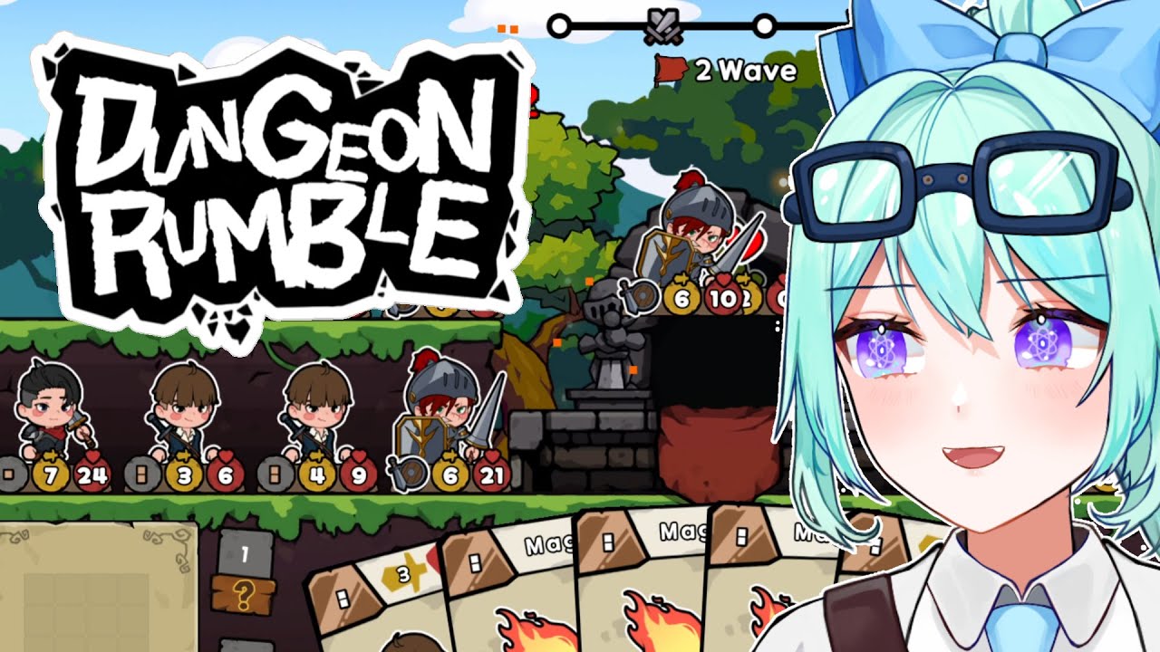 【Dungeon Rumble】 An autobattler with Tetris and Slay the Spire elements? Sign me up!