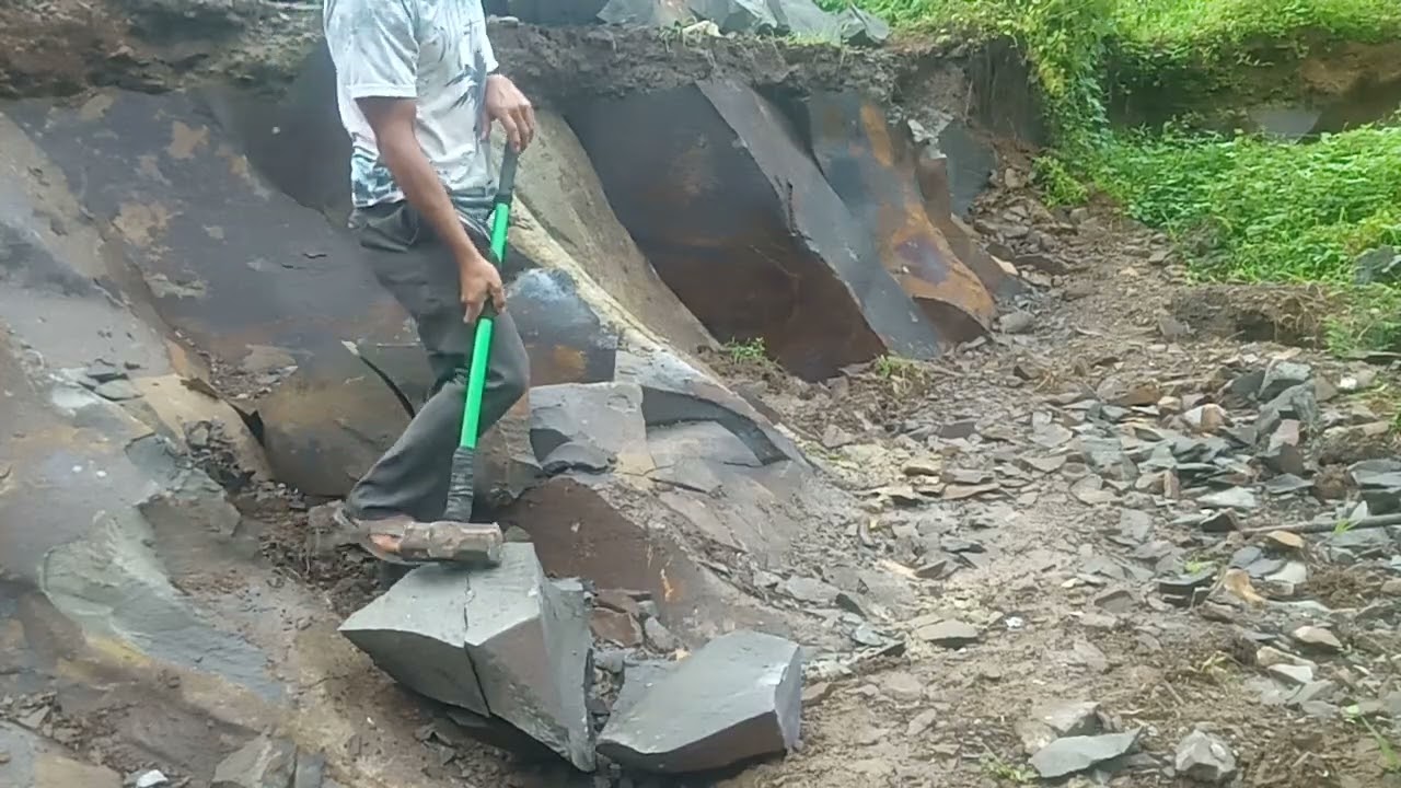 pemecah batu , di lampung tengah