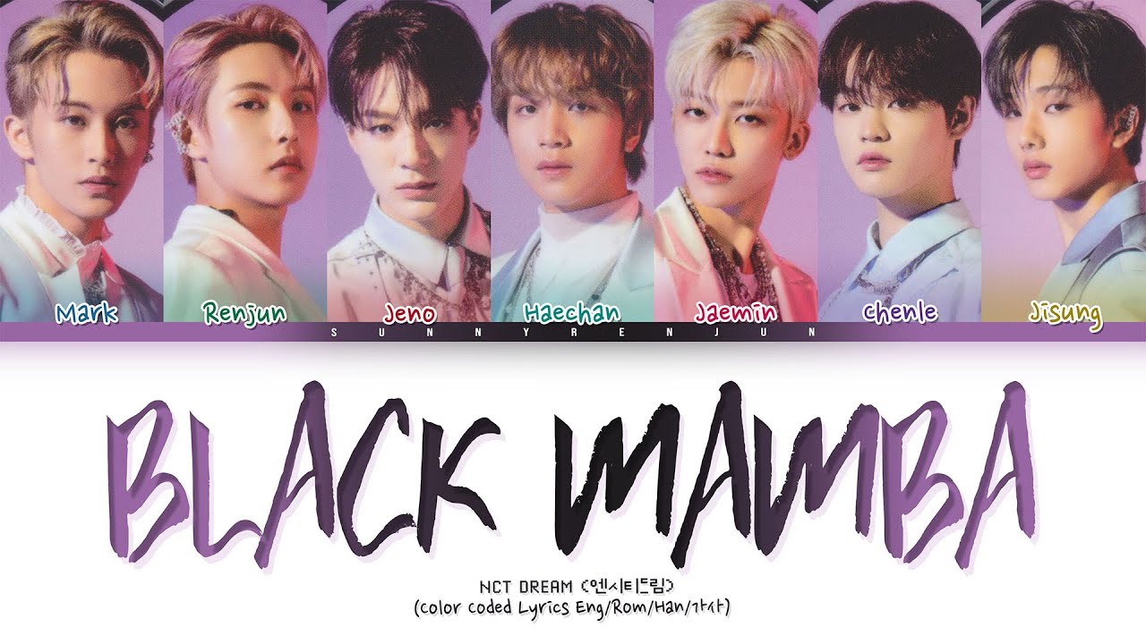 How would NCT DREAM sing Black Mamba - aespa