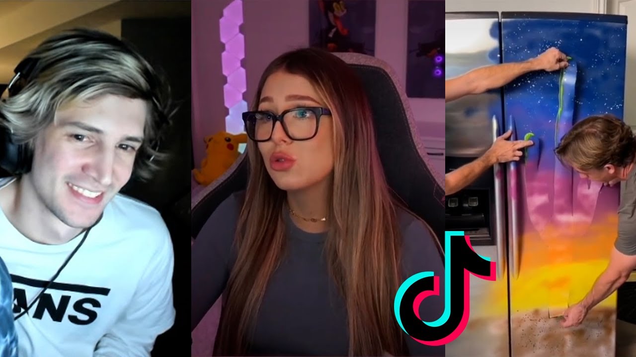xQc Reacting To 30Mins Of Tiktok W/Chat
