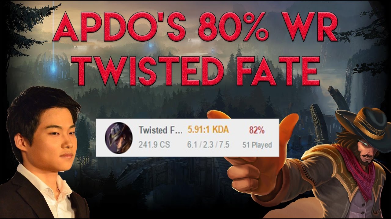 APDO's 80% Win Rate Twisted Fate
