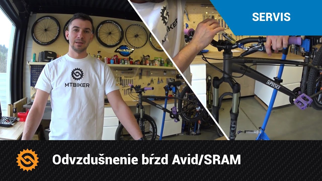 Odvzdušnenie bŕzd Avid/SRAM  | SERVIS - MTBIKER.SK