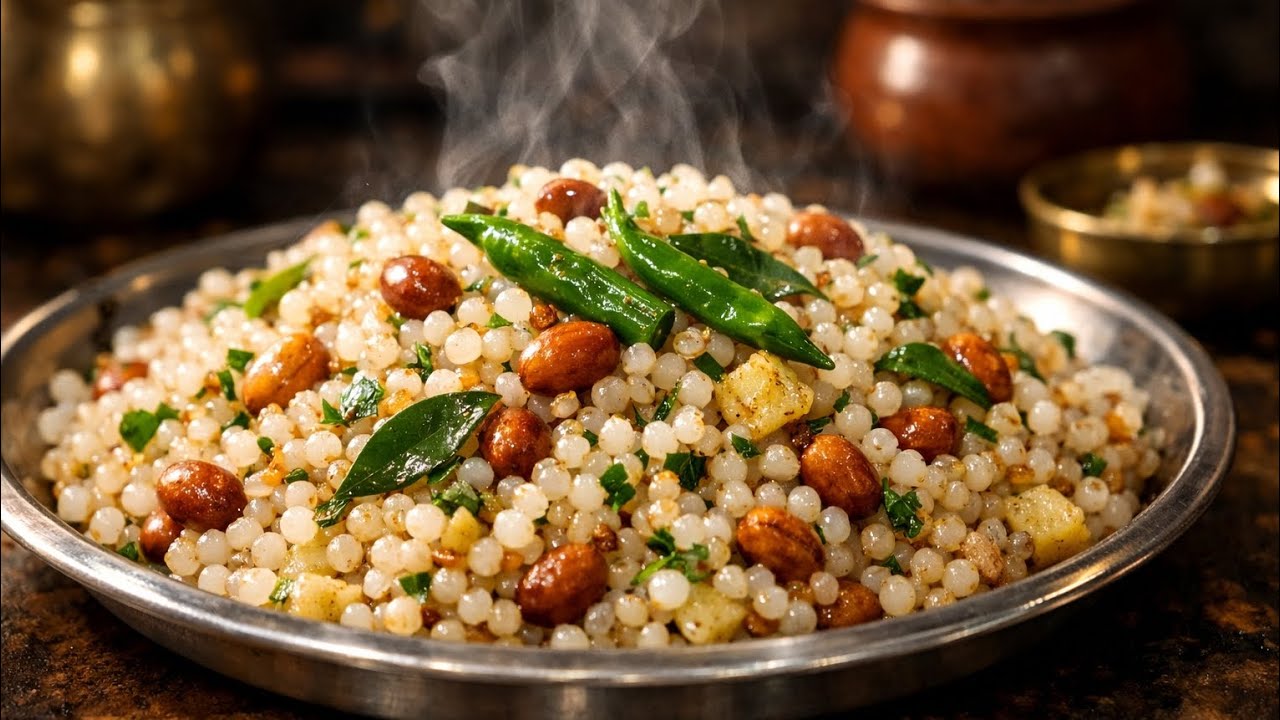 चिकट न होणारी साबुदाणा खिचडी | उपवास स्पेशल फुलप्रूफ रेसिपी | Marathi