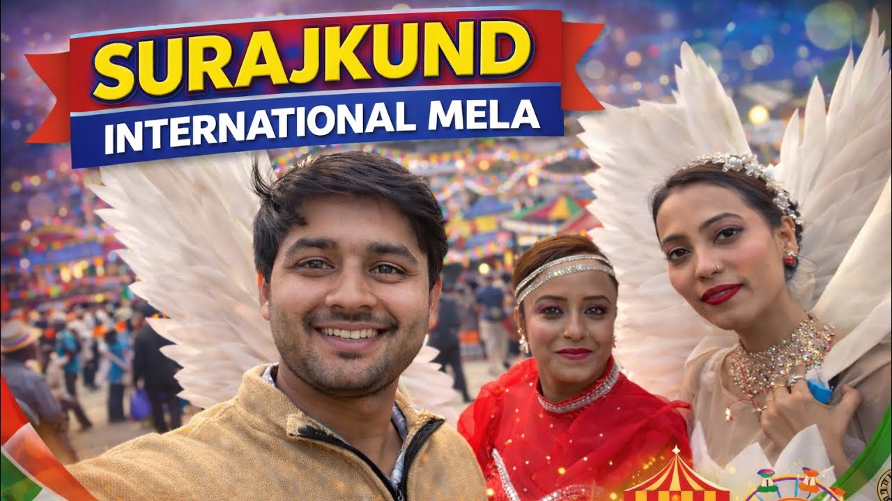International Surajkund Mela  India’s Biggest Mela Vlog