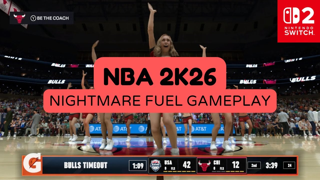 NBA 2K26 Nintendo Switch 2 Gameplay – 30fps Struggles & Nightmare Timeout Entertainment