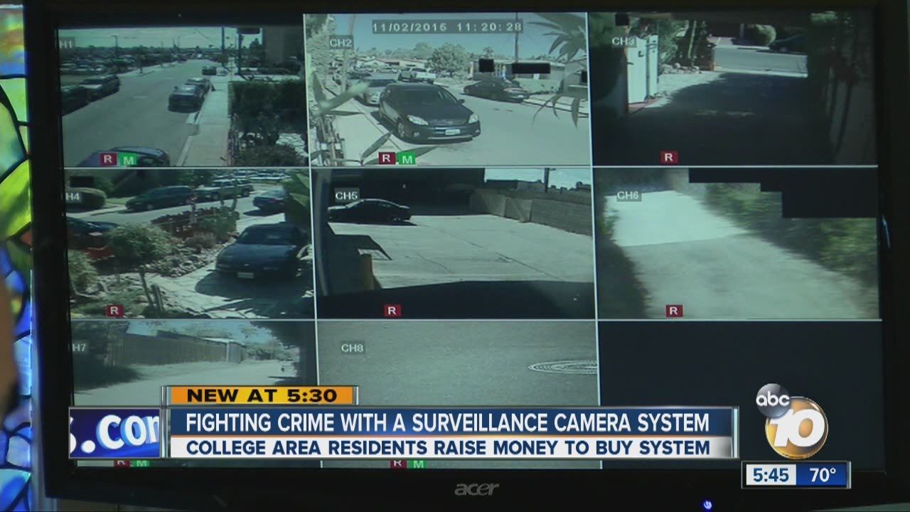 Fighting crime with a surveillance camera system