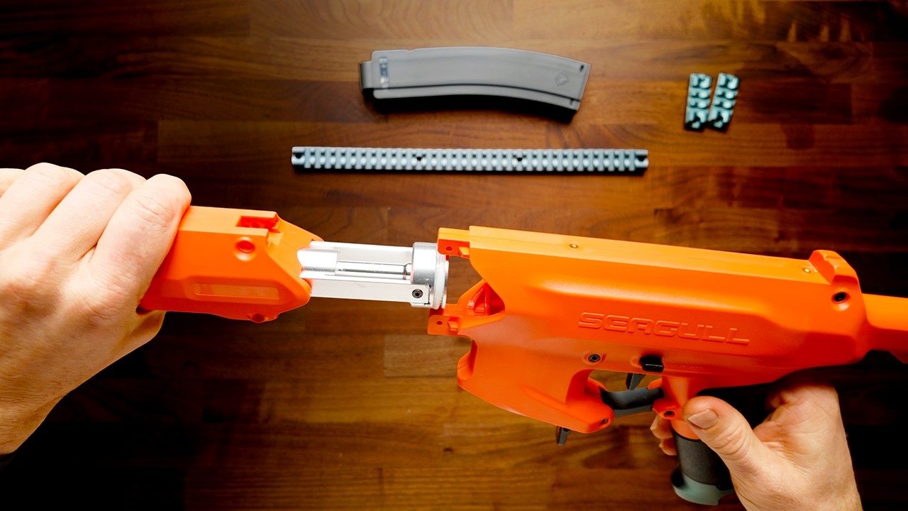 Game ready in as few as 8 screws! | Worker Seagull BUILD GUIDE