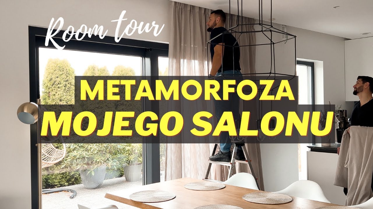 ZACZYNAM METAMORFOZĘ MOJEGO SALONU. METAMORFOZA INTELIGENTNEGO DOMU KNX. ELEKTRYCZNE ZASŁONY.