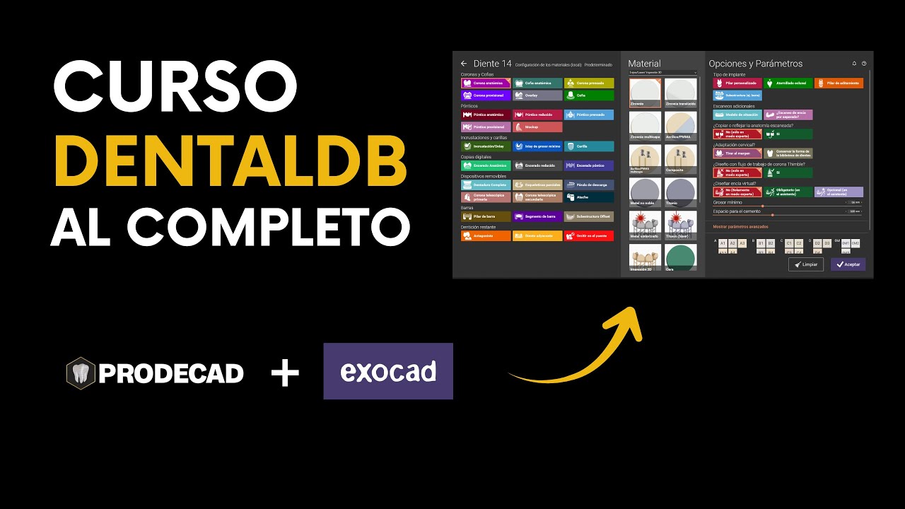 Exocad para PRINCIPIANTES - Curso DentalDB al Completo