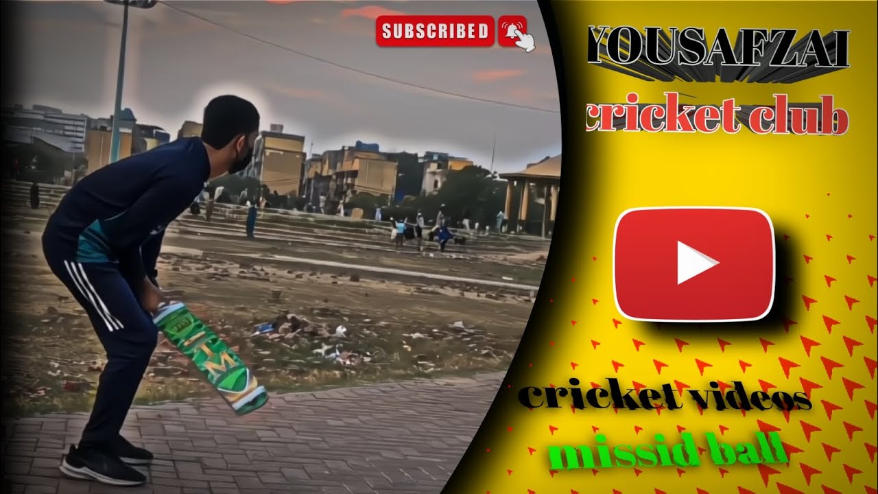 Cricket videos missid balls |YOUSAFZAI cricket club|