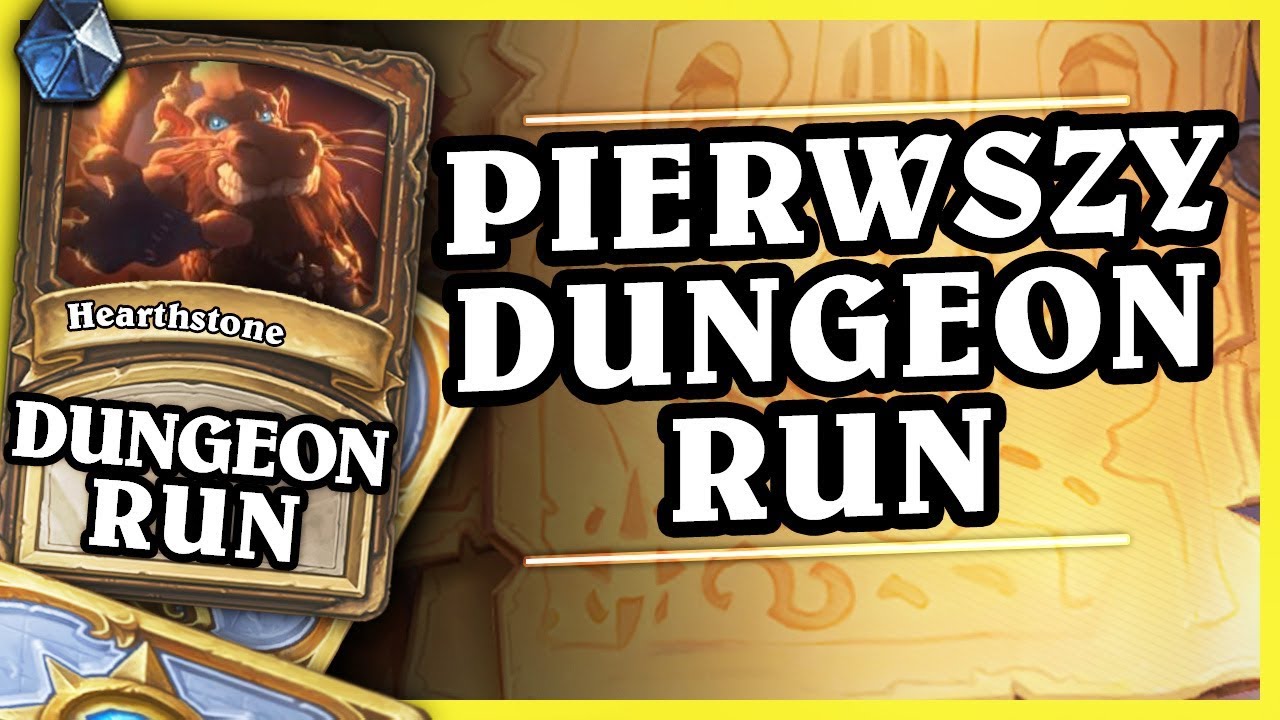 PIERWSZY DUNGEON RUN! - MAGE - Hearthstone Dungeon Run