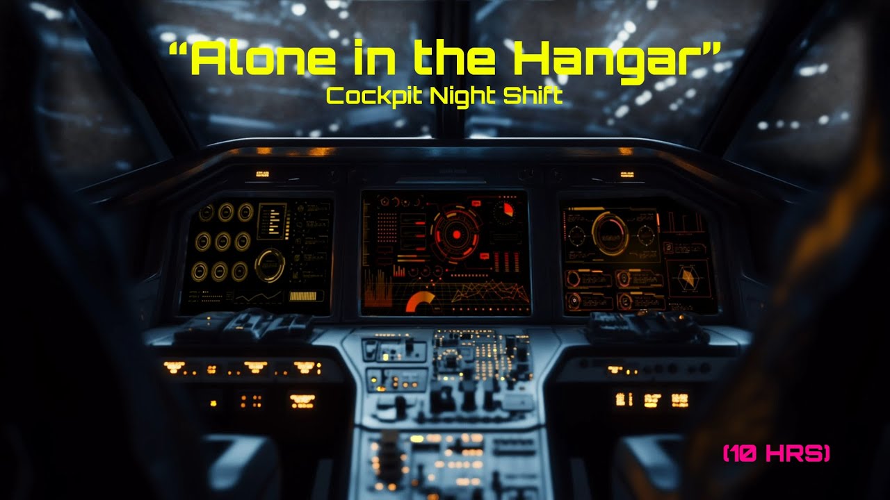 🚀 Night Shift Comm Chatter from OMAHA Spaceship Carrier. Sci-Fi Ambiance for Sleep, Study, Relaxing