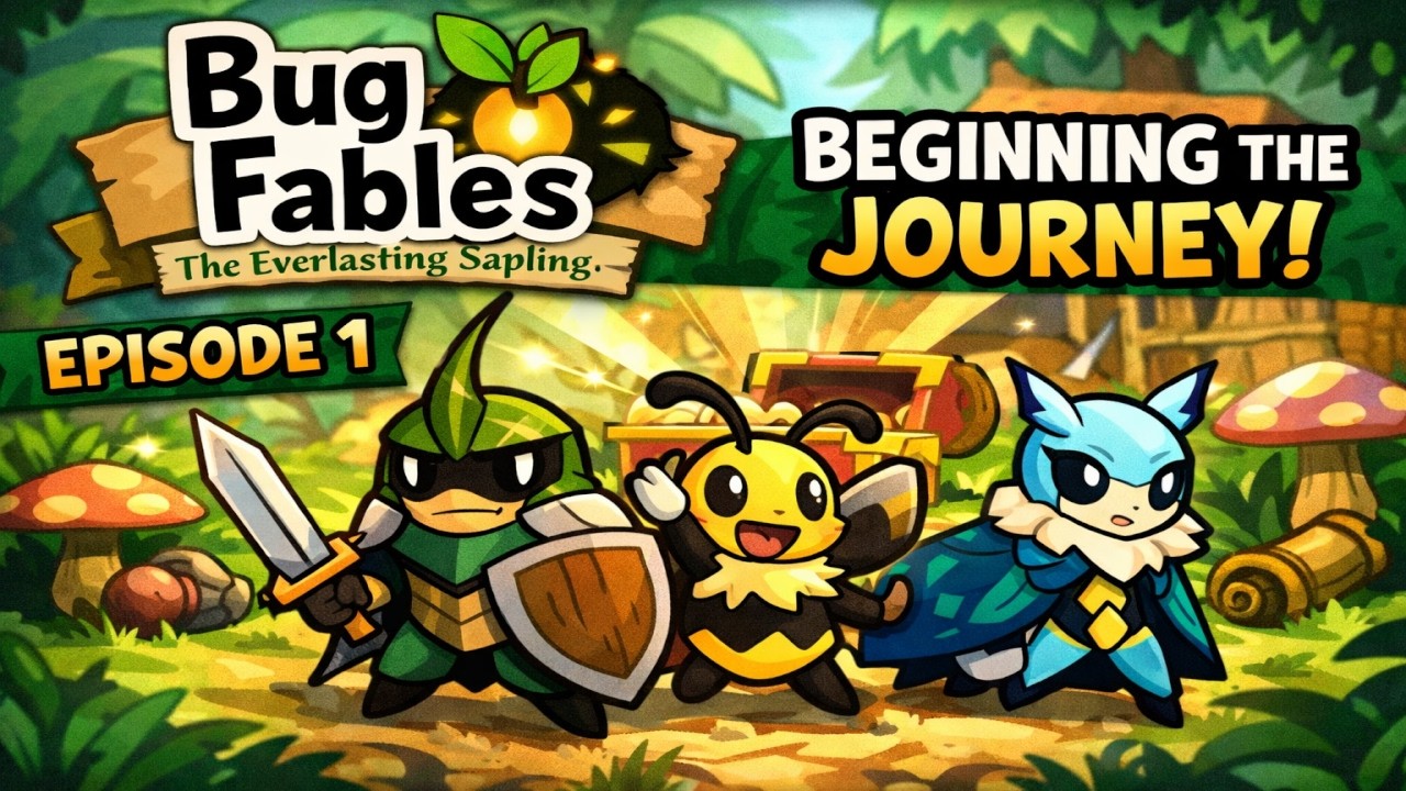 Bug Fables: The Everlasting Sapling – Episode 1 | A Charming RPG Adventure Begins!