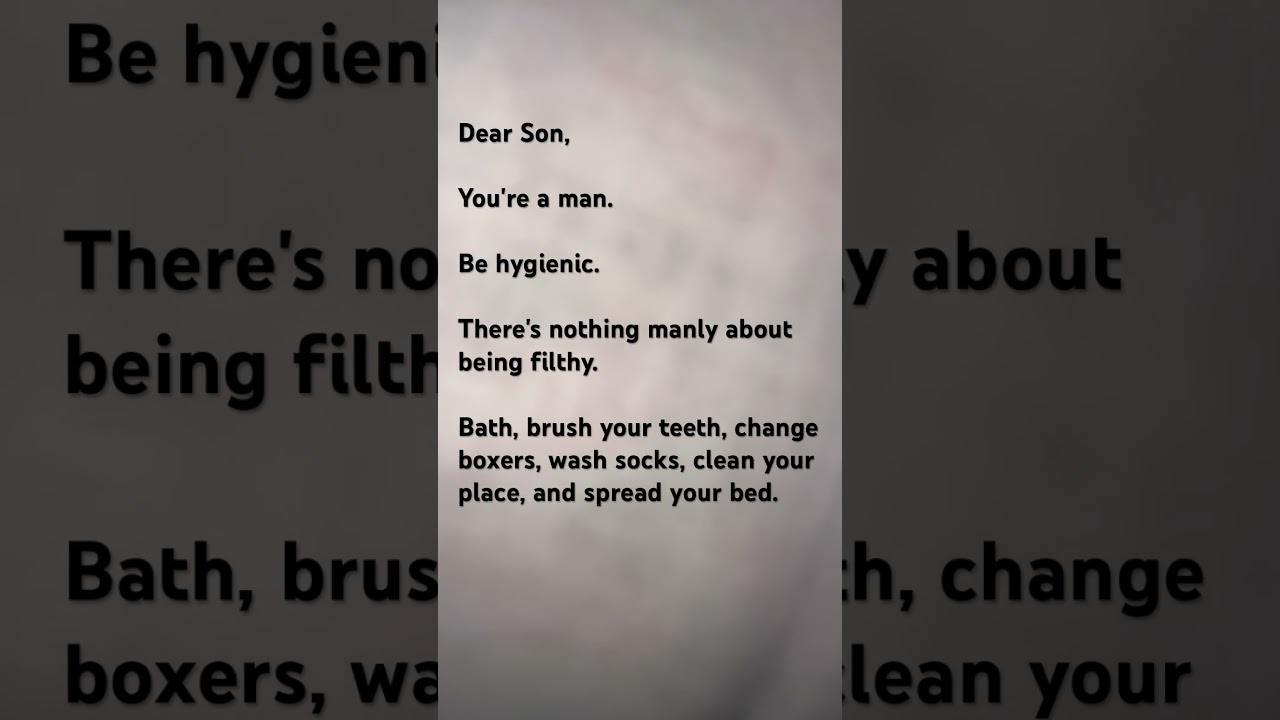 Basic Hygiene Is Not Optional for Men 