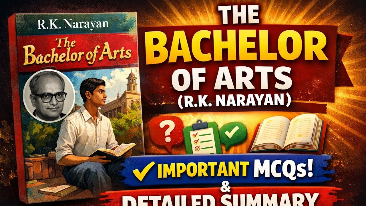 Бакалавр искусств (Р.К. Нараян): важные вопросы с множественным выбором и краткое изложение.
