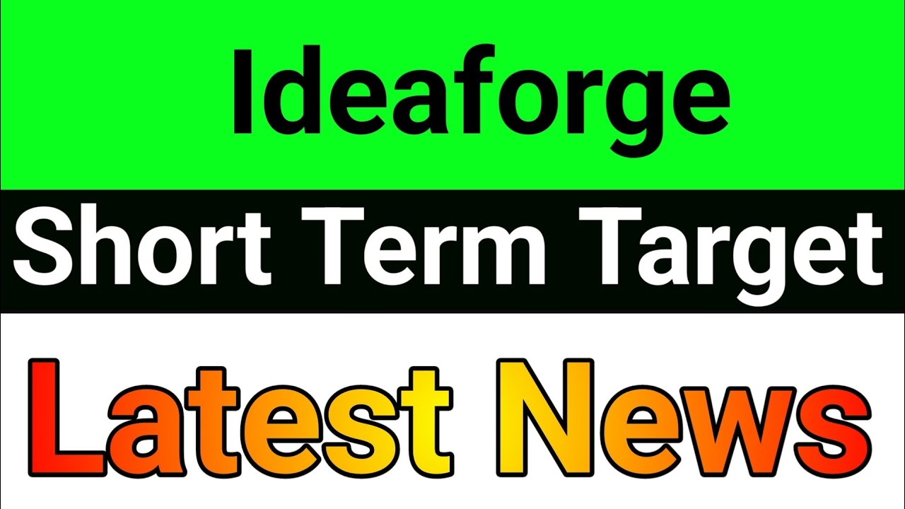 Ideaforge share🪀 ideaforge share latest news🔥 ideaforge share latest news today