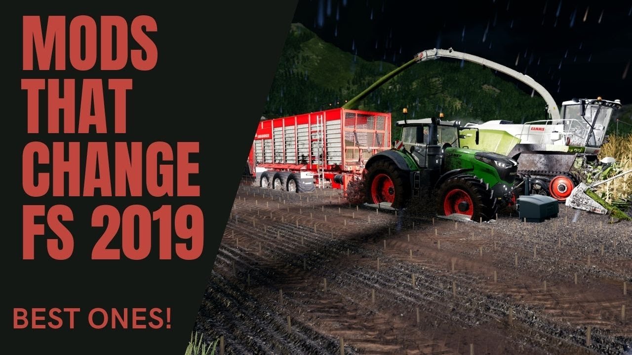 Top 5 mods that change farming Simulator 2019 #mods #fs2019