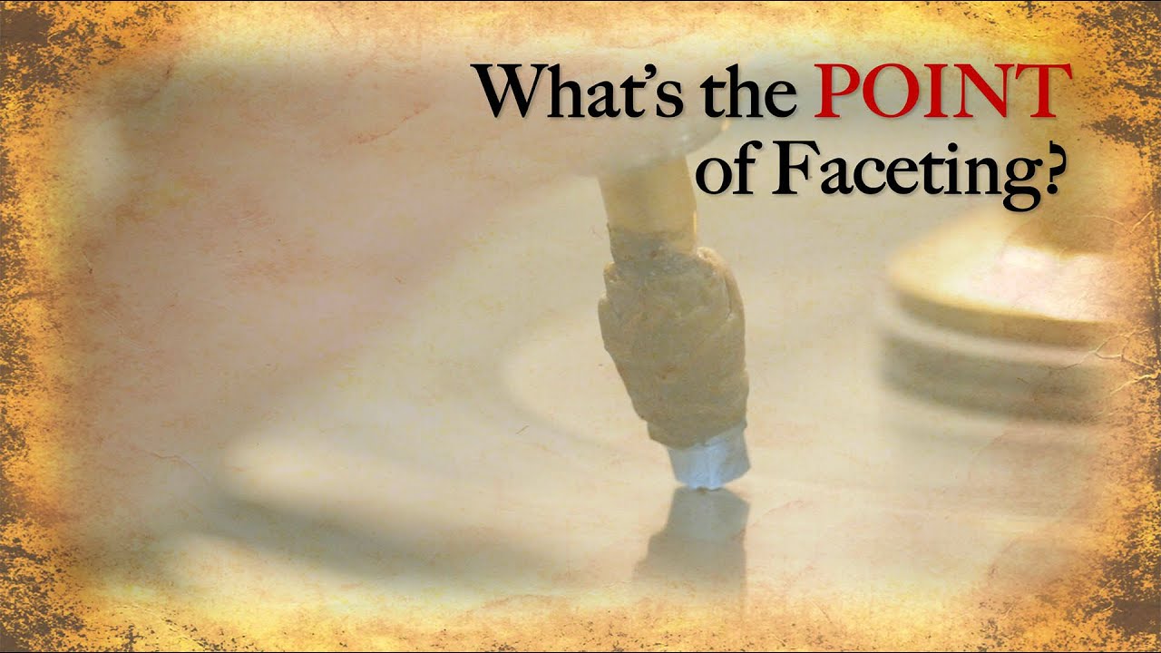 What's the Point of Faceting