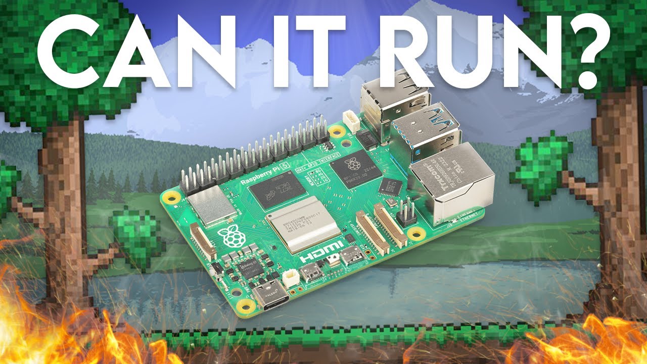 Can Terraria Run On the WORLDS SMALLEST Computer?