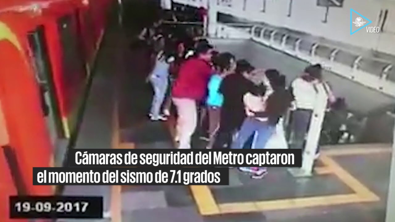 Así se vivió el sismo en el Metro