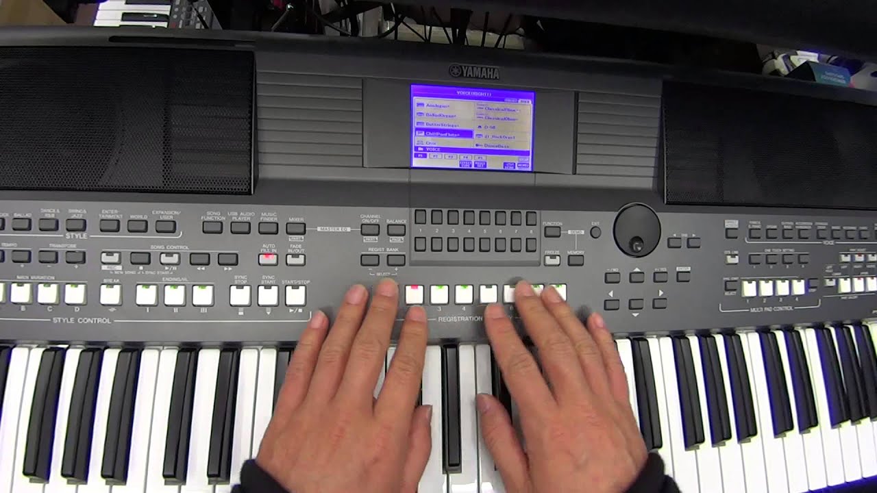 PSR-S670 기본 설명 낙원상가 도레미악기 02-745-9934고화질