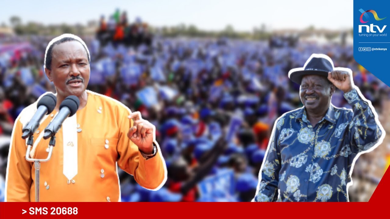 Kalonzo says Raila tosha!