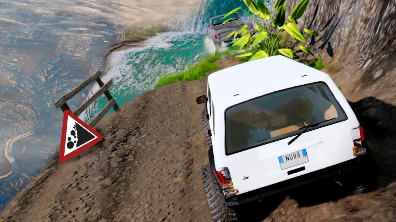 BeamNG Drive - STRADE PERICOLOSE con AUTO REALI - The Grand Malavitour