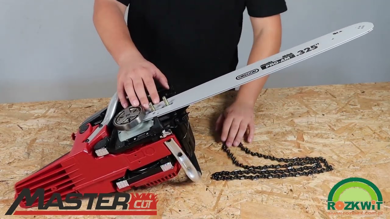 montaż pilarki spalinowej ZM5410 MasterCut