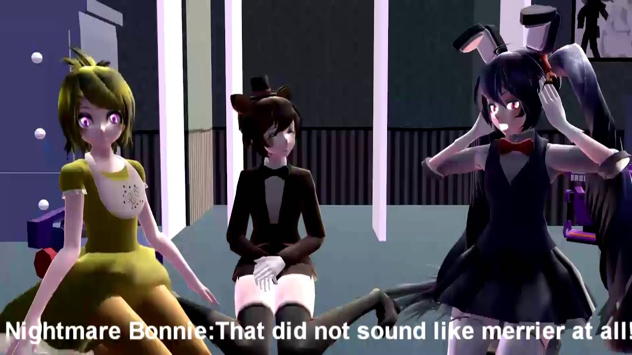MMD Five Nights At Meiko's - How To Make Five Nights At Freddy's World Loading Screens Funny (Sound)