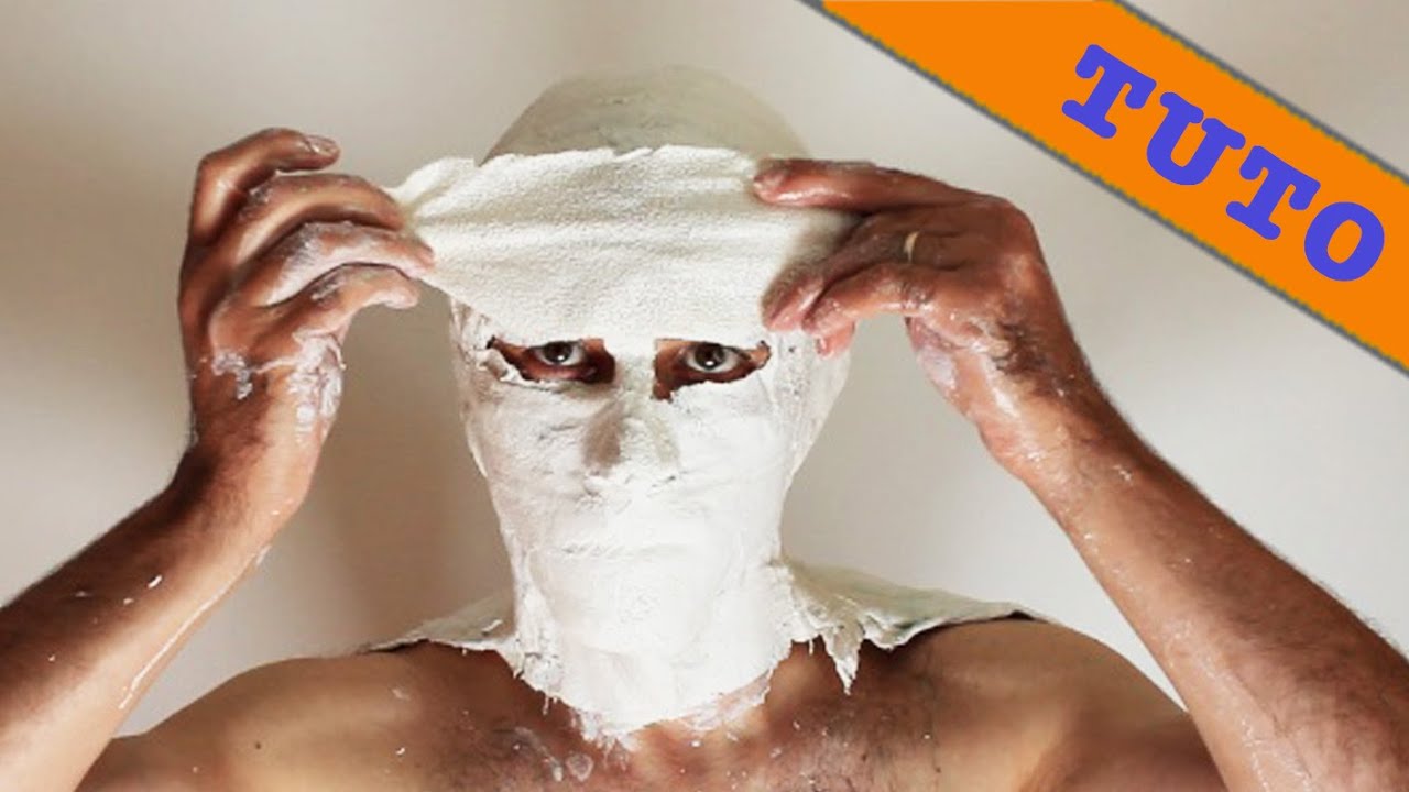 Comment faire le moule de son propre visage ? - Self moulage