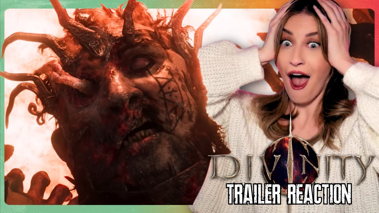 LARIAN SURPRISED US ALL!! DIVINITY LOOKS SO GOOD! | The Game Awards Trailer Reaction |  basicwitgirl