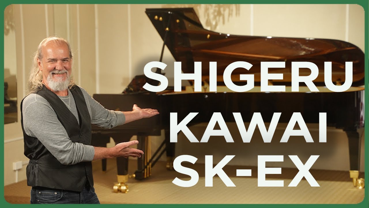 Top of The Line Masterpiece: Shigeru Kawai SK-EX Grand Piano