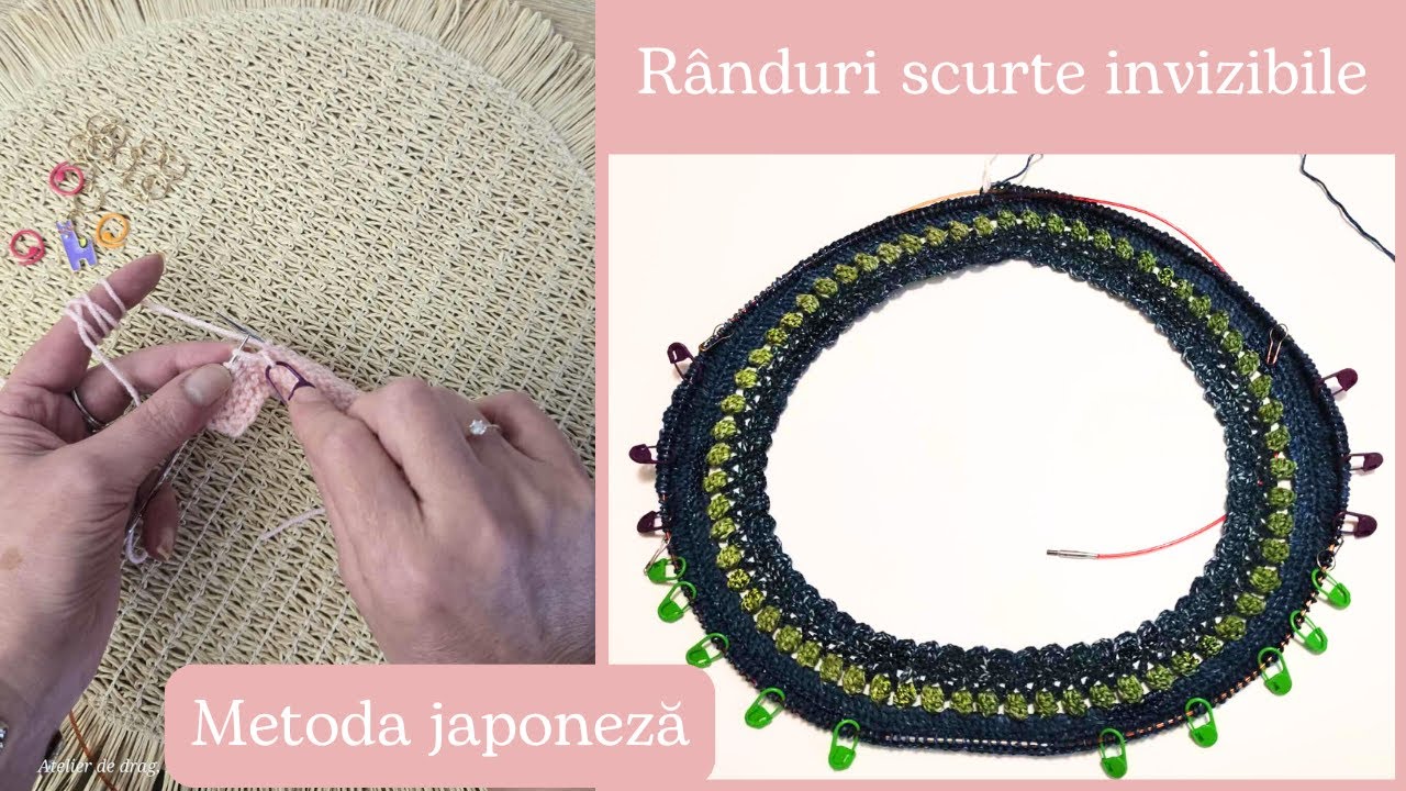Rânduri scurte - metoda japoneză - întoarceri invizibile