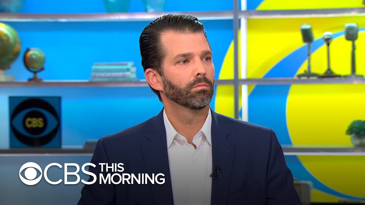 Donald Trump Jr. talks new book, says 