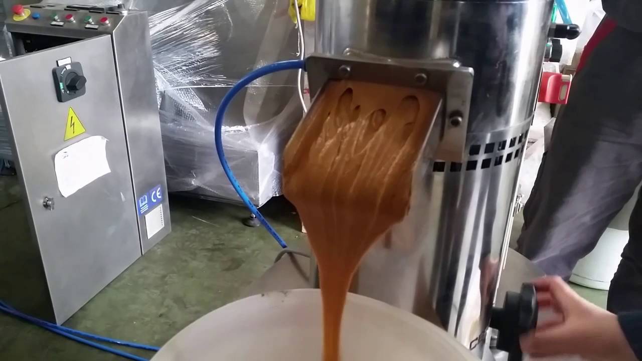 Mini Vertical Mash - Peanut Butter Making Machine / Mini Dikey Püre - Yer Fıstığı Ezme Makinesi