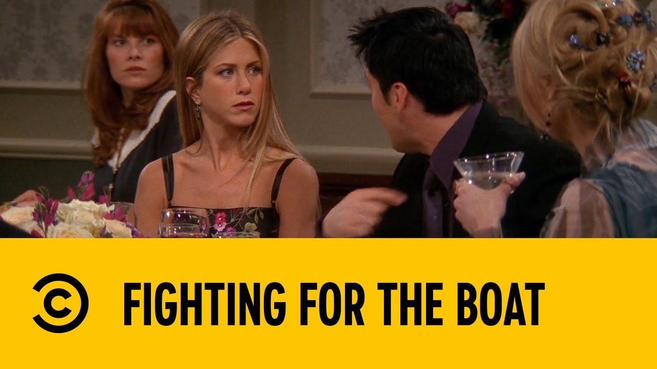 Fighting For The Boat | Friends | Comedy Central Africa