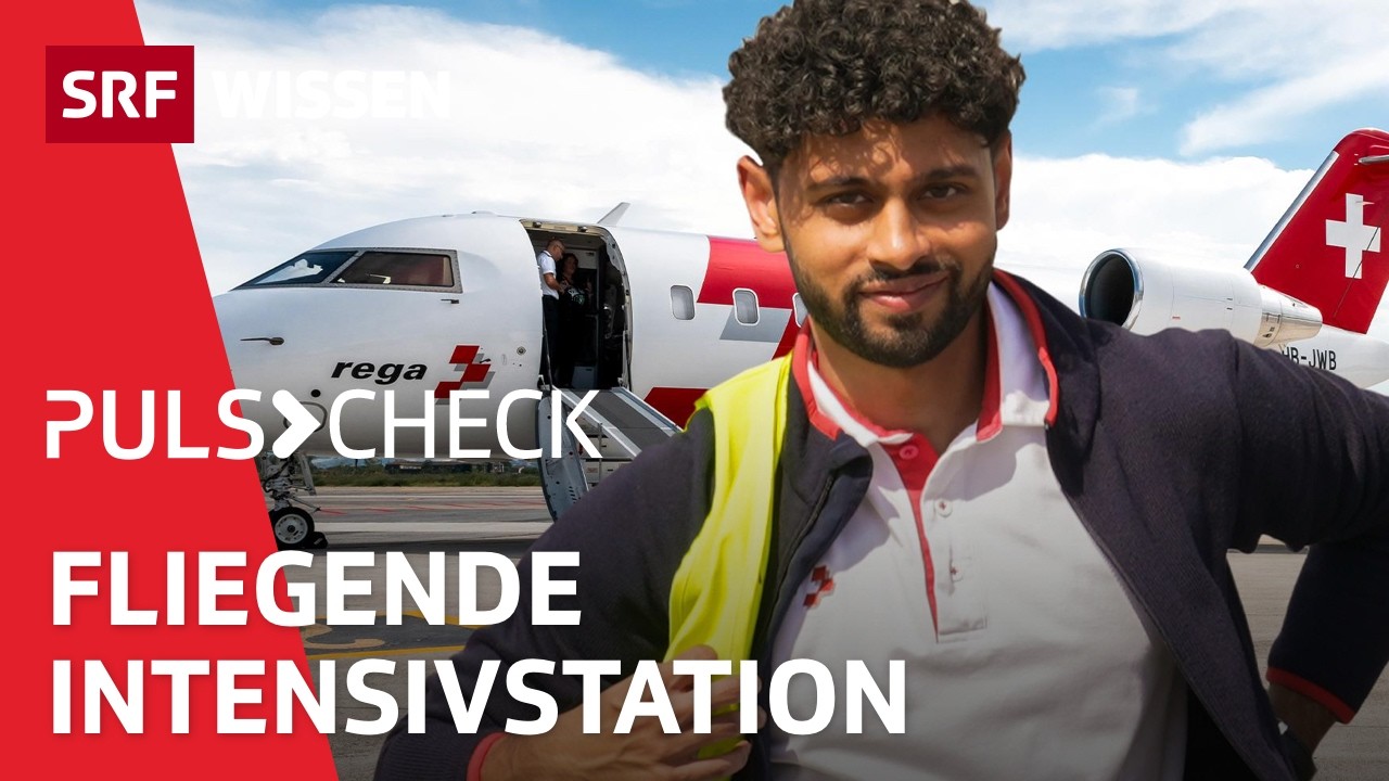 Ready for take off – Der Alltag eines Rega-Arztes | Puls Check | SRF Wissen