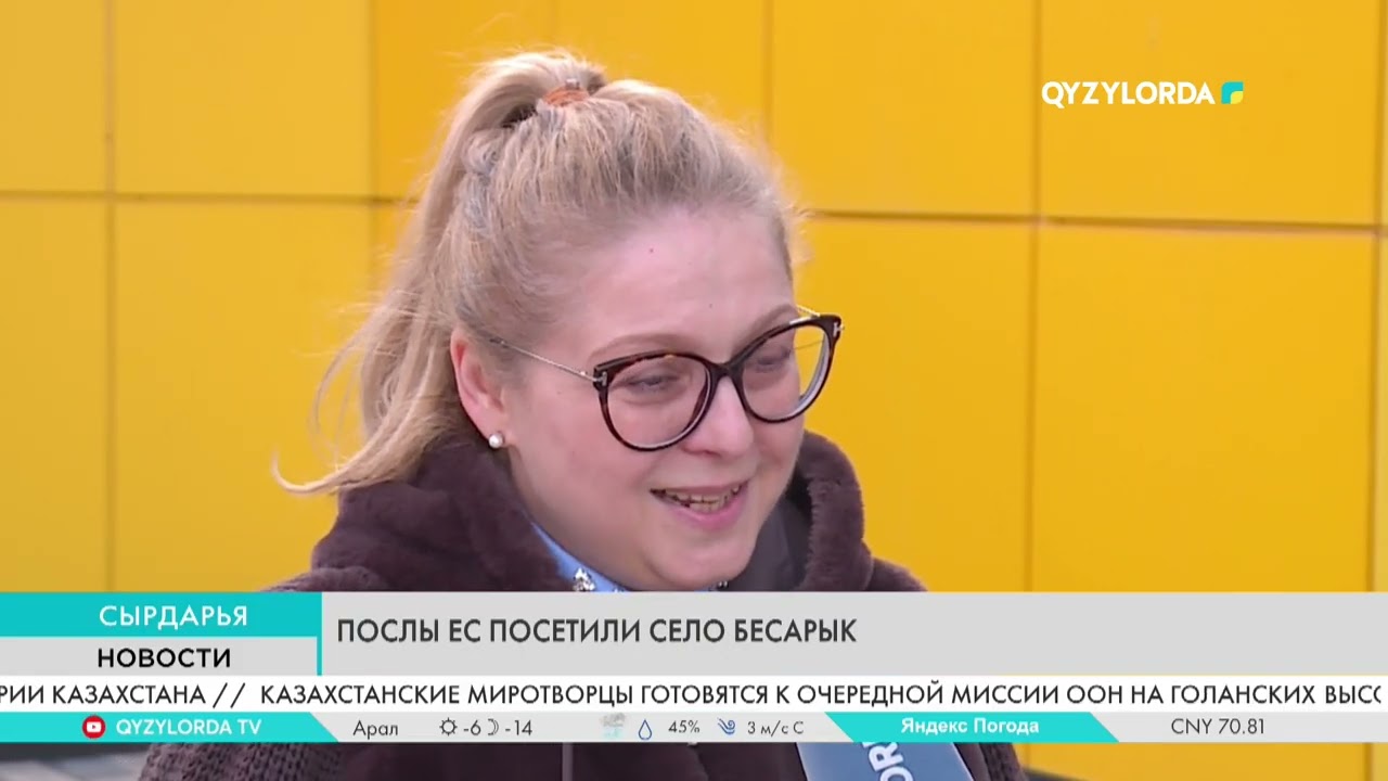 Послы ЕС посетили село Бесарык