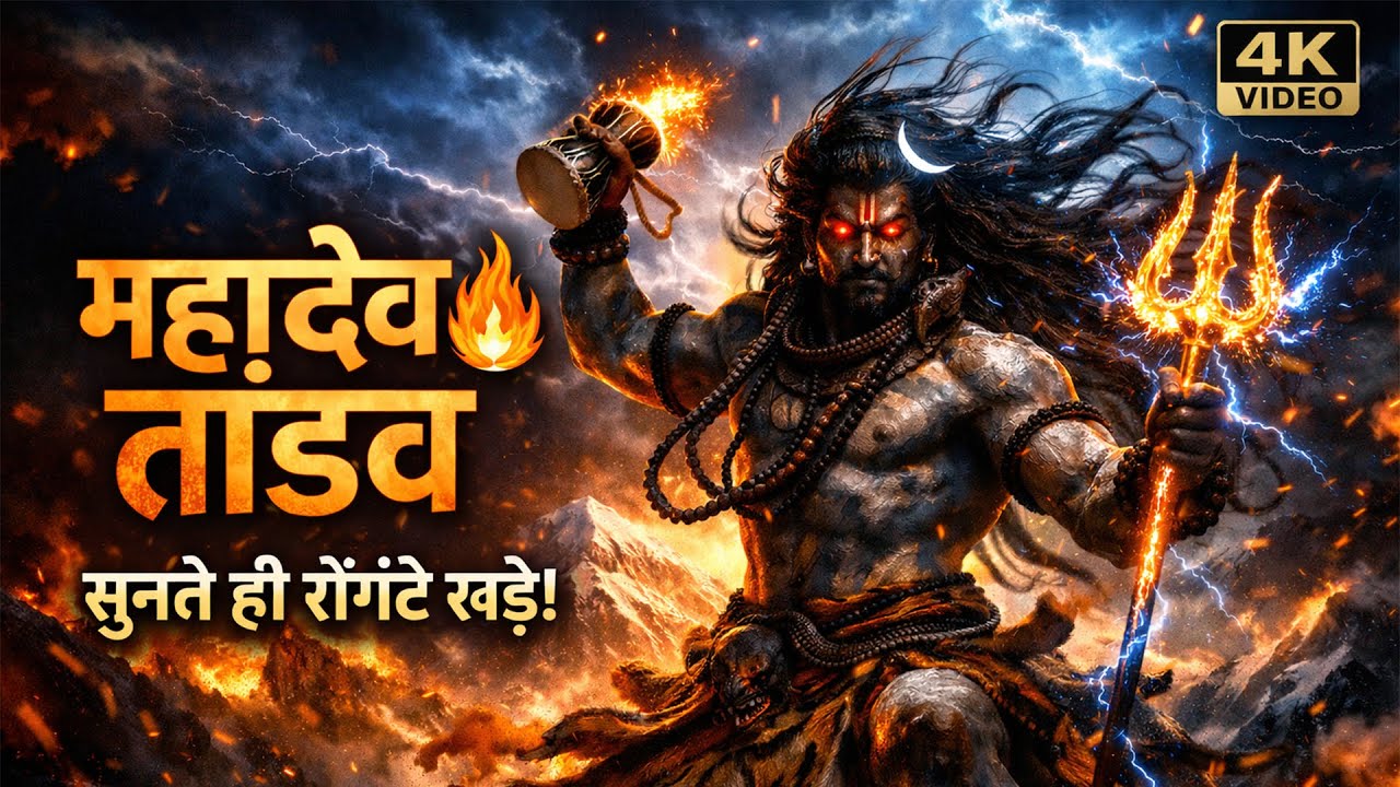 महादेव तांडव 🔱 | Rudra Roop | Powerful Shiv Bhajan | Shiv Tandav 2026