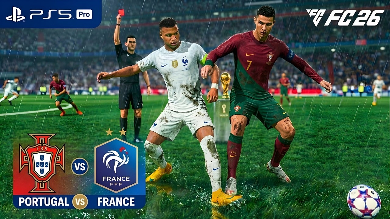 FC 26 | Portugal vs France | FIFA World Cup Match | Cristiano Ronaldo vs Kylian Mbappé