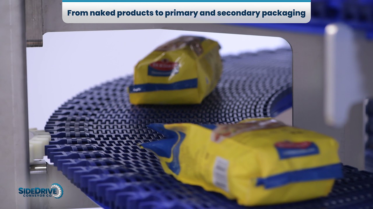 Hygienic Spiral Conveyor for Frozen Foods