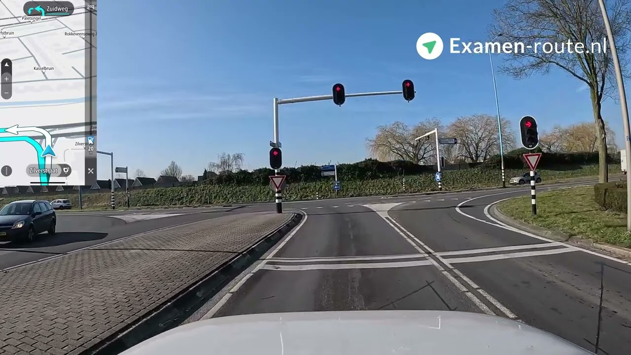 Zoetermeer Zoeterhage - CBR Examenroute